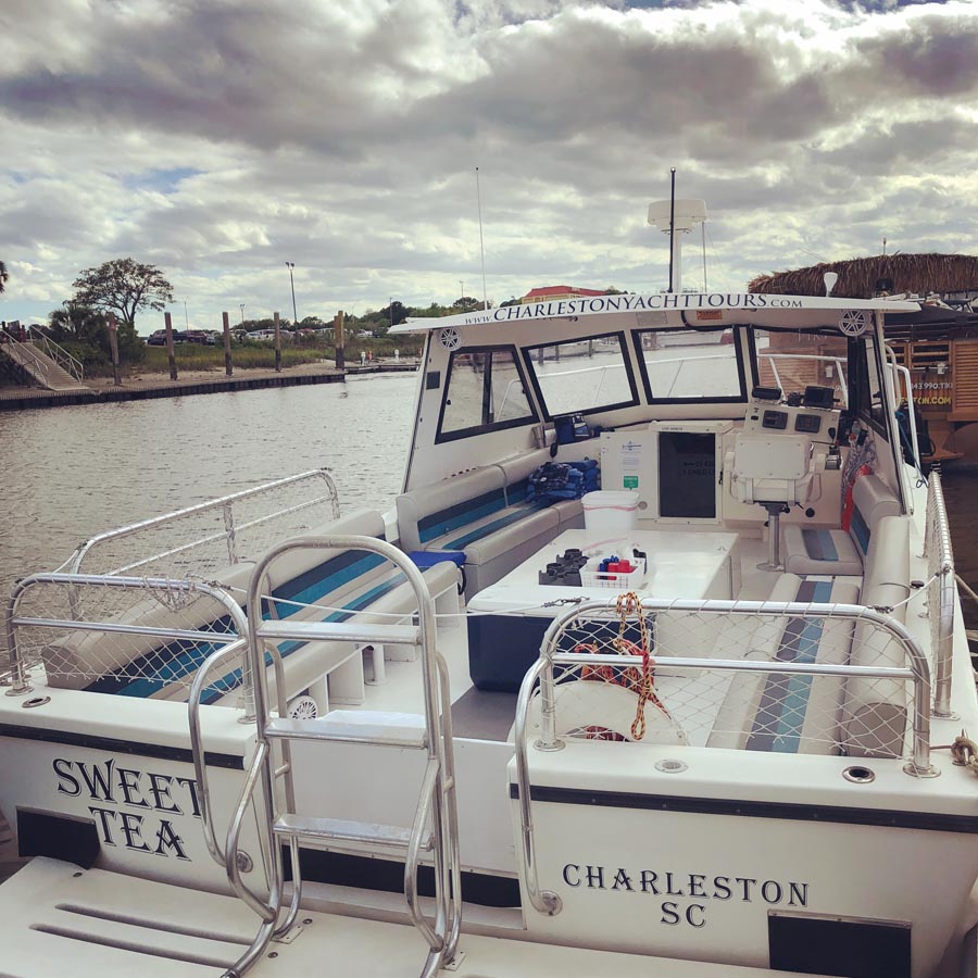 boat tour in charleston sc